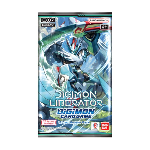 Digimon Card Game - Digimon Liberator (EX07) - Booster Box (24 Packs)