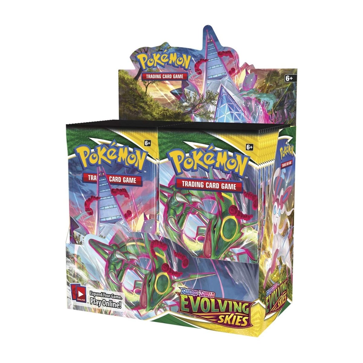 Pokémon Sword & Shield-Evolving Skies Booster Display Box (36 Packs)