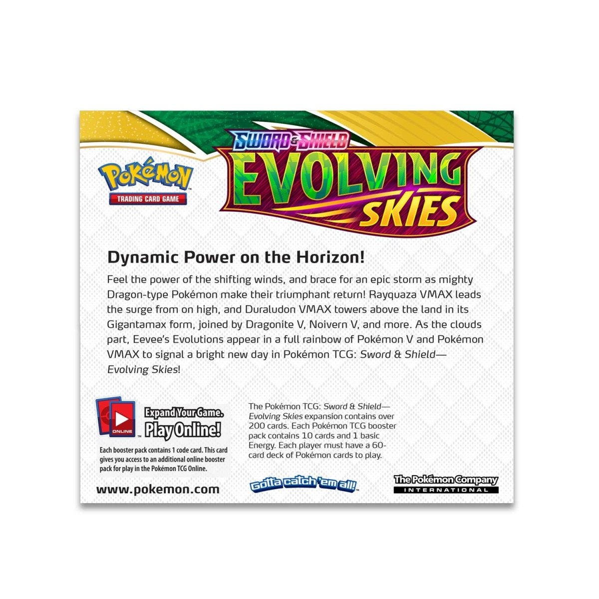 Pokémon Sword & Shield-Evolving Skies Booster Display Box (36 Packs)