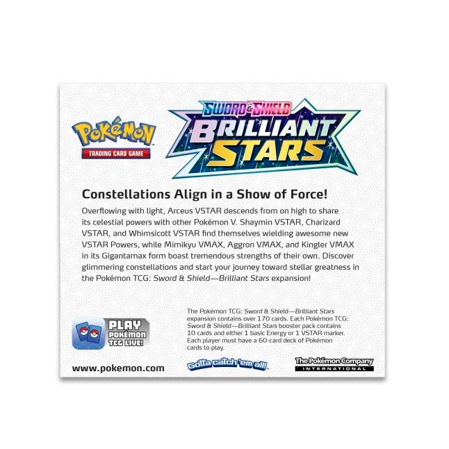 Pokémon Sword & Shield-Brilliant Stars Booster Display Box (36 Packs)