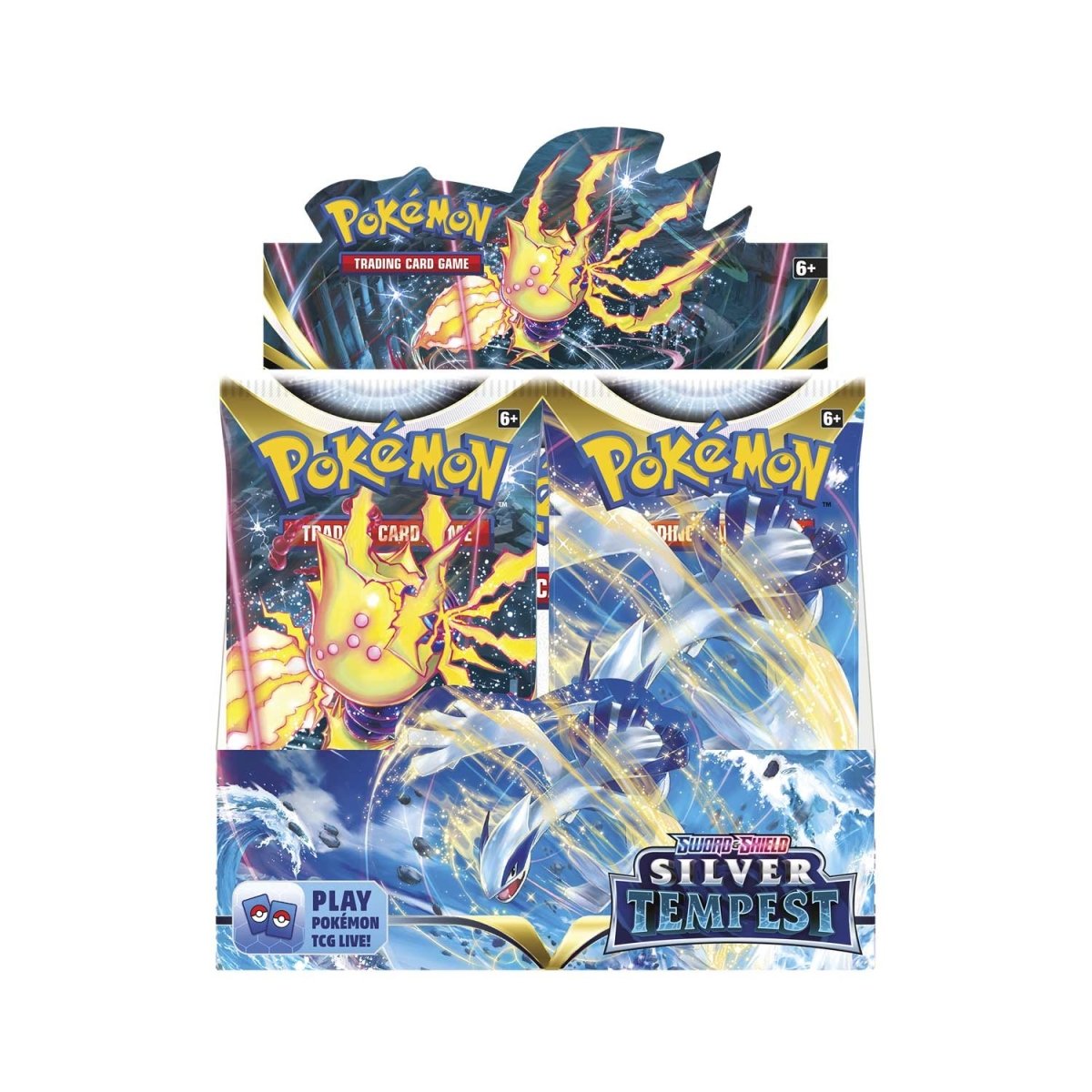 Pokémon Sword & Shield-Silver Tempest Booster Display Box (36 Packs)