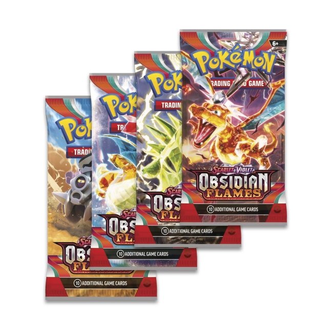 Pokémon Scarlet & Violet-Obsidian Flames Booster Display Box (36 Packs)