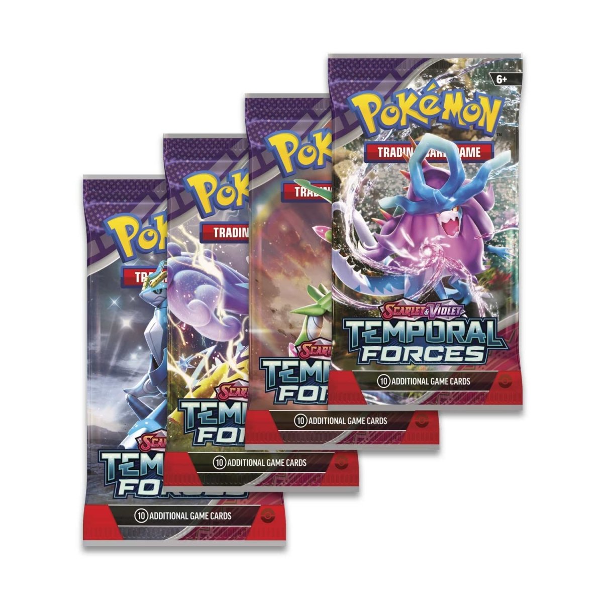 Pokémon Scarlet & Violet-Temporal Forces Booster Display Box (36 Packs)