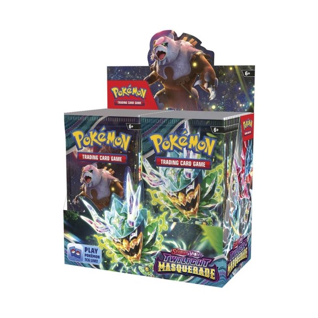 Pokémon Scarlet & Violet-Twilight Masquerade Booster Display Box (36 Packs)