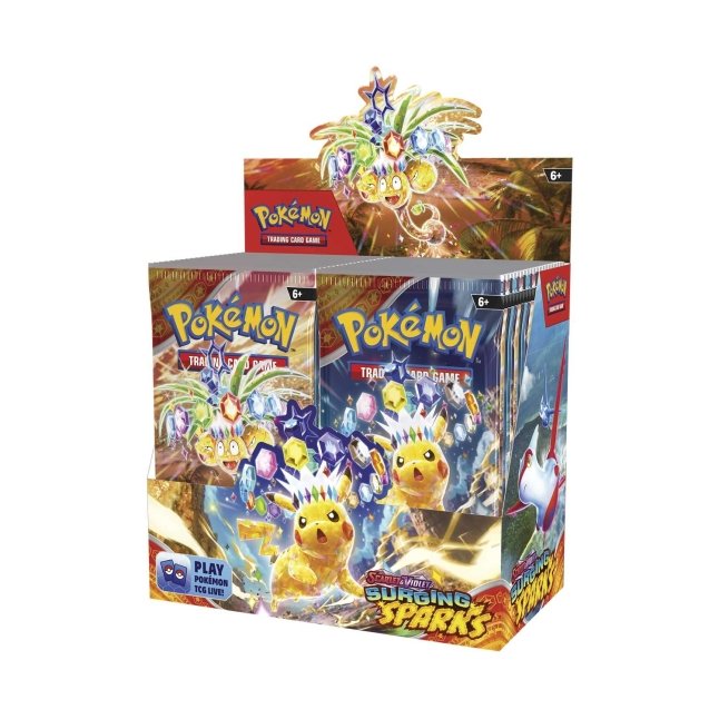 Pokémon Scarlet & Violet-Surging Sparks Booster Display Box (36 Packs)