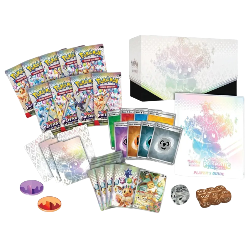 Pokemon TCG - Scarlet & Violet - Prismatic Evolutions - Elite Trainer Box