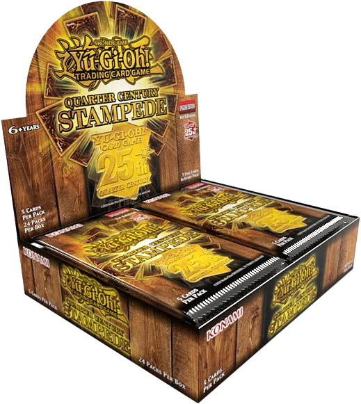 Yu-Gi-Oh! TCG - Quarter Century Stampede - Display Case (12 Booster Boxes)