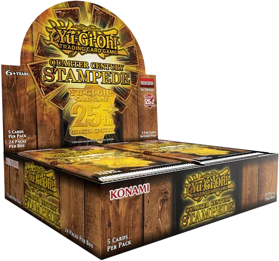 Yu-Gi-Oh! TCG - Quarter Century Stampede - Booster Box (24 Packs)