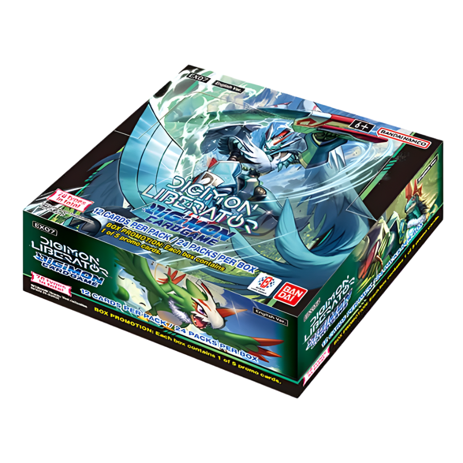 Digimon Card Game - Digimon Liberator (EX07) - Booster Box (24 Packs)