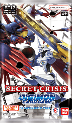 Digimon Card Game - Secret Crisis (BT17) - Booster Box