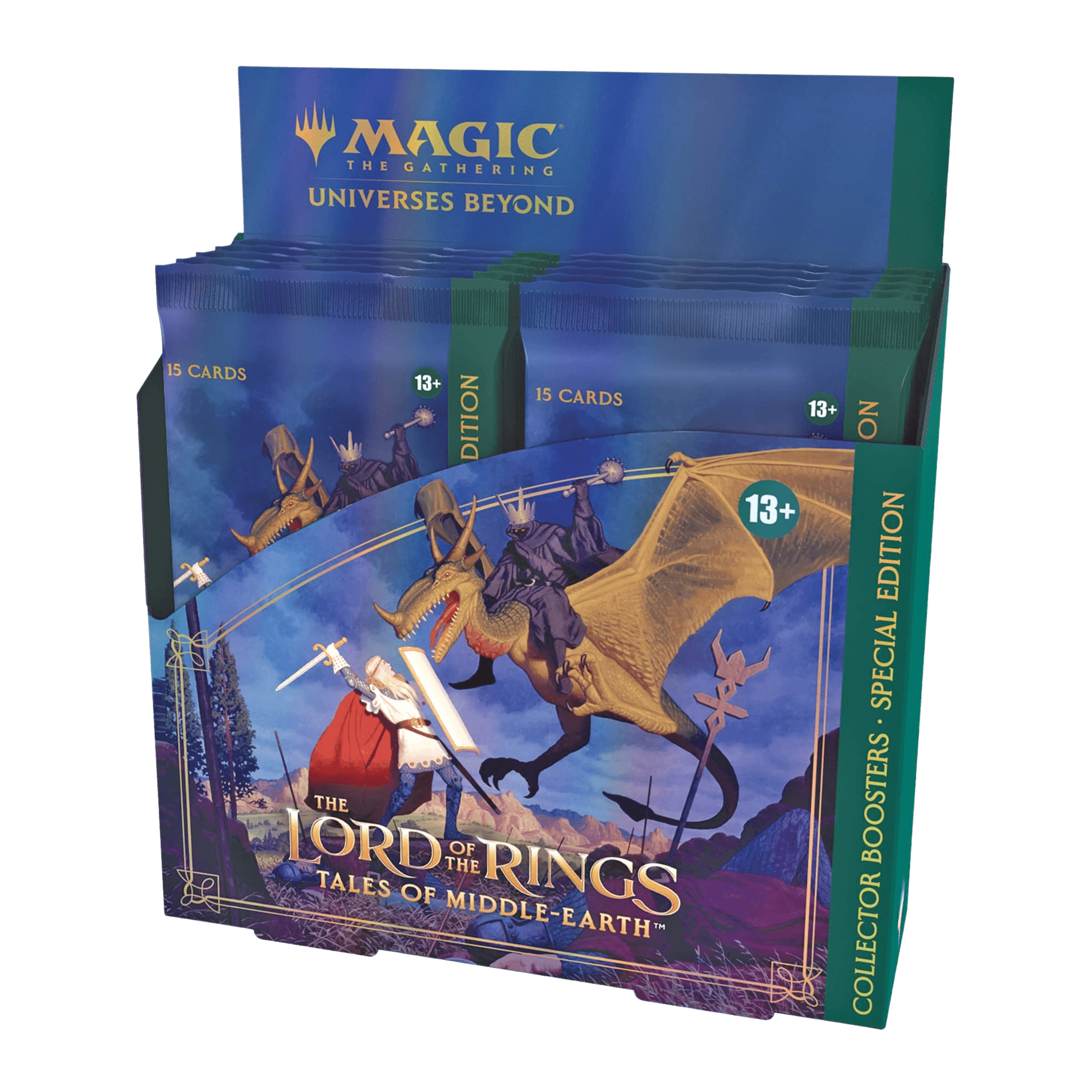 Magic: The Gathering - Lord of the Rings: Tales of Middle-Earth - Collector Booster Box (12 Packs) - Special Holiday Edition