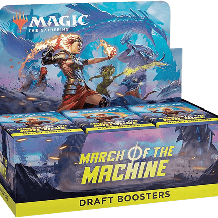 Magic: The Gathering - March Of The Machine Draft Booster Box (36 Packs)